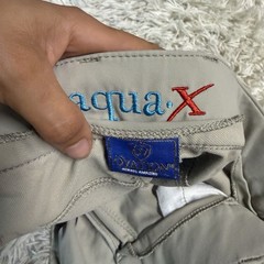 Women’s Size 28R Tan Ovation Aqua Knee Patch Horseback Riding Breeches