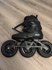 Powerslide NEXT Boot Men’s Inline Skates Black MYFIT Liner Size 10.5-11
