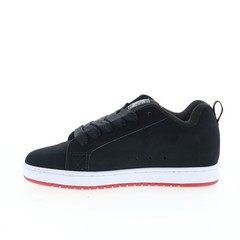 DC Court Graffik 300529-BYR Mens Black Skate Inspired Sneakers Shoes 10.5