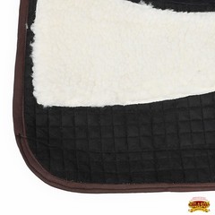32 In x 36 In HILASON Western All Purpose Horse Saddle Pad Brown