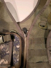 Tippmann Special Op Zip Pro Vest Digi Camo Tacticle Military Accessory w/Pockets