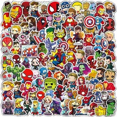 200PCS Cool Character Stickers for Water Bottles Skateboard Luggage Laptop