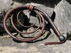 INDIANA JONES – F&G CUSTOMS 10-ft Kangaroo Bullwhip Cosplay ANY INDY FILM STYLE