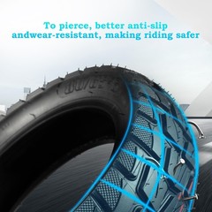 80/65-6 scooter tire off Road，10in Tires Inner Tubes Replacement Thickene