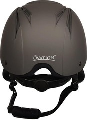 Ovation OV Deluxe Schooler Riding Helmet Adjustable Dark Gray M/L Equestrian