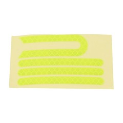 Brand New Reflective Stickers Electric Scooter 1 Set 7.5cm Length PVC Parts