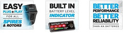 Virtue Paintball N-Charge Lithium Ion Rechargeable Hopper/Loader Battery Pack –