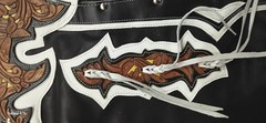 Rodeo Leather Bull Riding Chaps | Western Cowboy Rodeo Gear – Custom Design