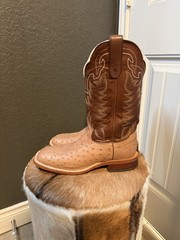 Tony Lama full quill ostrich boots 10D