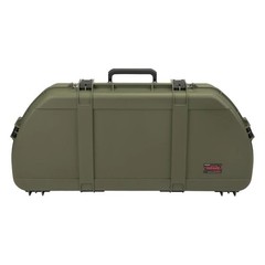 SKB Hard Protective Storage Case, Archery Bow & Arrow iSeries Shaped Case, Green