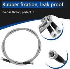 6AN 70 Inch GM Chevy Transmission Cooler Hose Line Kit Heavy Duty TBI