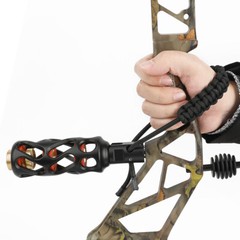 Archery Quick Disconnect Wrist Sling Alloy Stabilizer Compound Bow Hunting