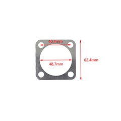 Racing CNC Cylinder Head For 66cc 80cc Gas Motorized Bicycle Round Multi-color