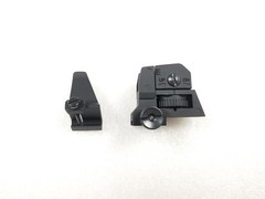 Krytac OEM Full Metal Fixed Iron Sights Set for Airsoft AEG