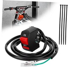 7/8″ 22mm Handle Bar Kill Switch, Kill On Off Male and Female Plug(1000mm wire)