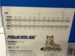 Powerslide Phuzion RFC 90 roller blades size 41 US 8
