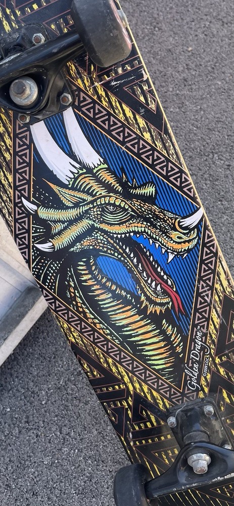 Powell Peralta Steve Caballero GOLDEN DRAGON Skateboard Trucks & Wheels BAN THIS