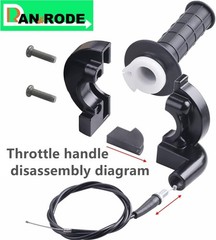 Mini Bike Throttle Assembly Throttle Cable for Coleman 200Cc CT200U MB200 CT200U