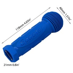 Gladeer Kids Scooter Handle Grips Replacement Handlebars for Small, Blue