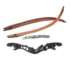 Archery 62″ Takedown ILF Recurve Bow for Right Hand Hunting Target Competition