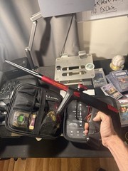 DLX Luxe X Electronic Paintball Marker Semi-Auto Black/Red w/ Freak XL & OLED