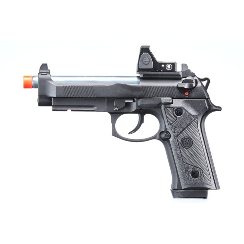 KLI KL-92 Elite IA Optic Ready 6mm Dual Power Gas / CO2 Blowback Airsoft Pistol
