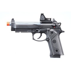 KLI KL-92 Elite IA Optic Ready 6mm Dual Power Gas / CO2 Blowback Airsoft Pistol