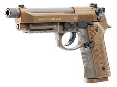 Umarex Beretta M9A3 .177 CO2 BB Semi/Full Auto Air Pistol, 330FPS, Tan – 2253024