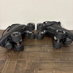 Sure Grip Cyclone black roller speed skate size 9 fits
