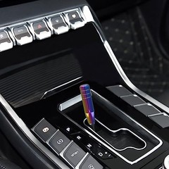 Long Shift Knob Weighted Aluminum Alloy Polished Metal Driving Multicolor