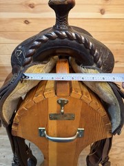15” Circle Y Equitation Pleasure Western Saddle Model 2876