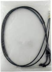 110Cm Black Alloy Steel Throttle Cable Wire Compatible with Harley