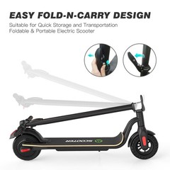 20KM Adult Electric Scooter 350W 10.2Ah Long Range Commute E-Scooter 220lb