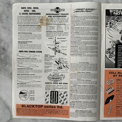 Vintage Skate Central Skateboard Catalog Fall 1988 Santa Cruz Natas Grosso Hosoi