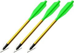 Man Kung MK-BT-219 3Pc Crossbow Broadheads, 2-Blade 100 Grain 1.75″ Cut