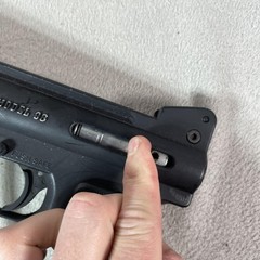 Tippmann Model 98 Paintball Marker Black Mechanical Semi Auto W Hopper Outdoor