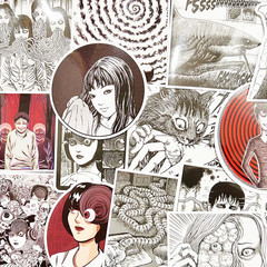 55 Horror Anime Movie Gothic Scary Punk Themes Decals For Phone Laptop