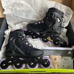 ROLLERBLADE Women’s Macroblade 84 W Inline Skates Black/Lavender 7/7.5