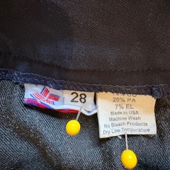 Tailored Sportsman Trophy Hunter Riding Pants 28 R 1968 Side Zip Black & Blue
