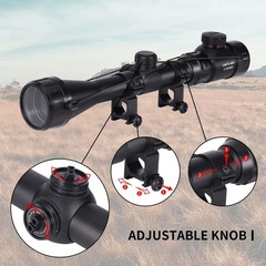 Rifle Scope 3-9×40 EG Red Green Illuminated 1.57″ Objective – Precision Accuracy