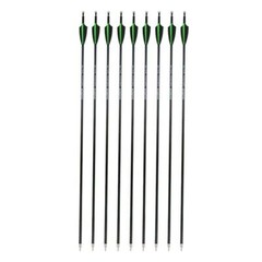 12Pcs 30 Inch Carbon Arrow Practice Hunting Arrow for Compound Bow Recurve Bow