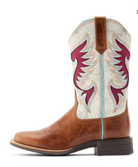 Ariat Women’s Pinto Venttek 360° Performance Square Toe Western Boots – Size 6.5