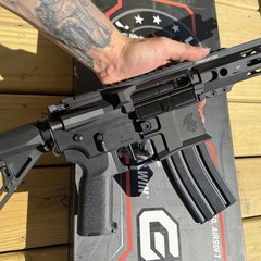 Lancer Tactical Gen 4 Predator 13″ Airsoft AEG Aster II Bluetooth ETU Black