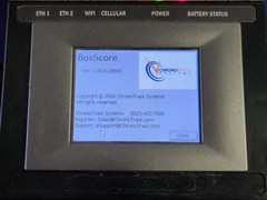ChronoTrack Systems Mobile RFID Conroller 800 Series Race Timing Management