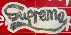 Supreme Duct Tape Script Sticker SS25 Brand New Authentic Ships Same Day ✉️