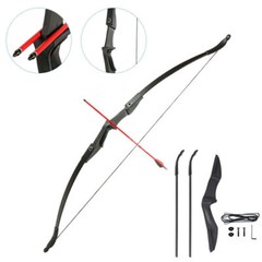 30/40Lbs 57Inch Takedown Recurve Bow Archery Right Left Hand F Beginner Hunting