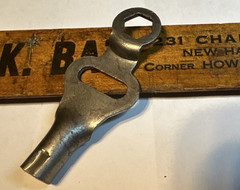 Vintage Metal Roller Skate Key Built-In Hex Wrench Tool – Free Shipping