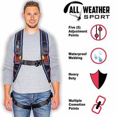 Kiting & Ground Handling Harness With Carabiners (Premium)