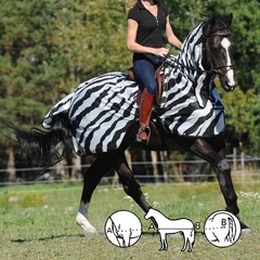 Bucas Riding Rug Zebra