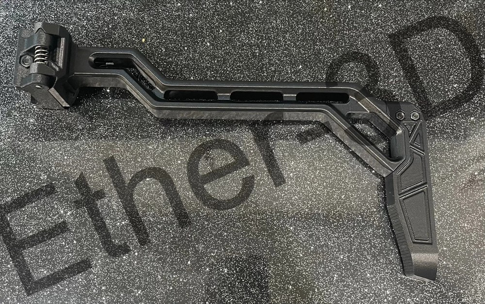 Carbon Fiber Airsoft Picatinny Stock